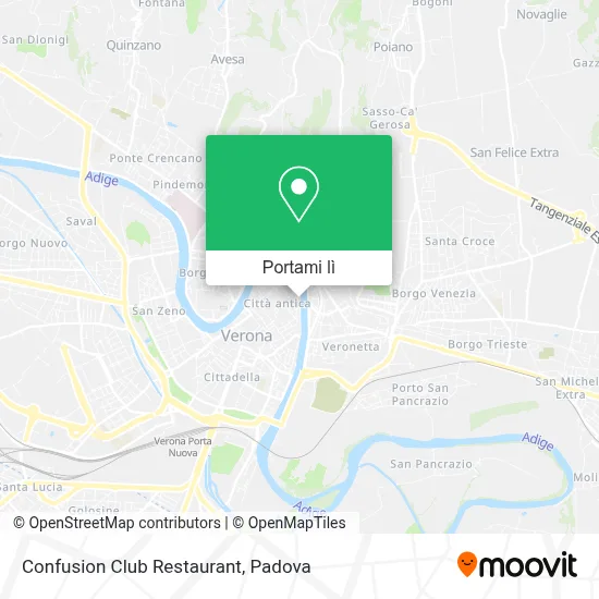 Mappa Confusion Club Restaurant