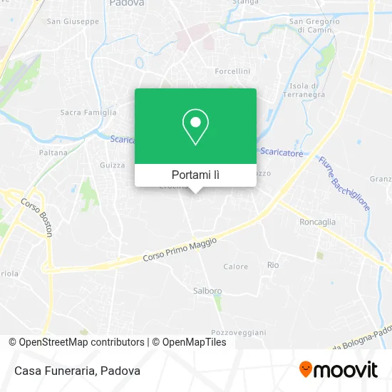 Mappa Casa Funeraria