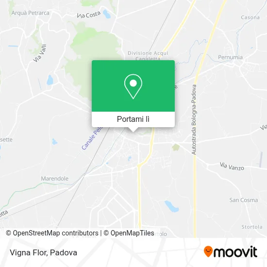 Mappa Vigna Flor