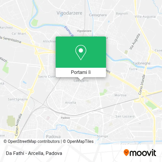 Mappa Da Fathi - Arcella