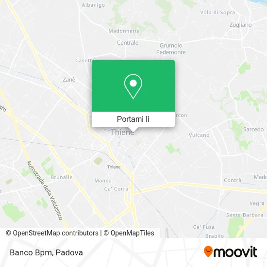 Mappa Banco Bpm