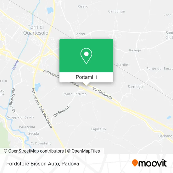 Mappa Fordstore Bisson Auto
