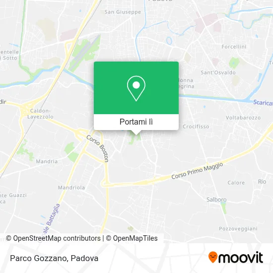 Mappa Parco Gozzano