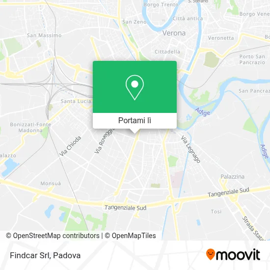 Mappa Findcar Srl