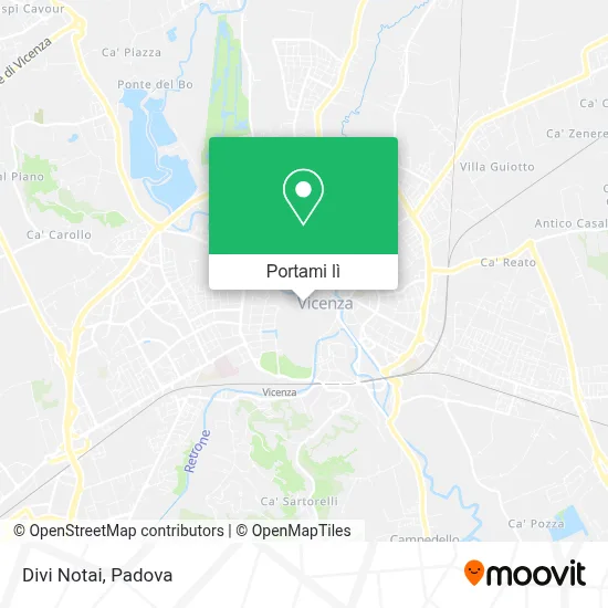 Mappa Divi Notai