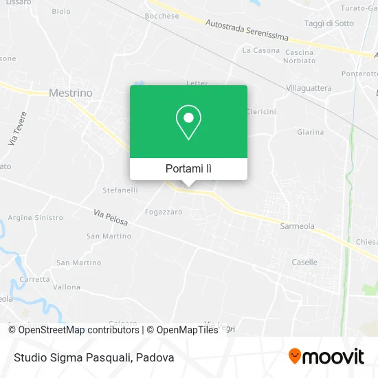 Mappa Studio Sigma Pasquali