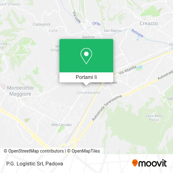 Mappa P.G. Logistic Srl