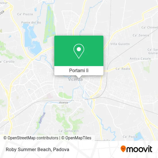 Mappa Roby Summer Beach
