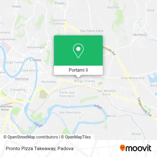 Mappa Pronto Pizza Takeaway