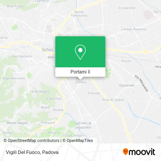 Mappa Vigili Del Fuoco