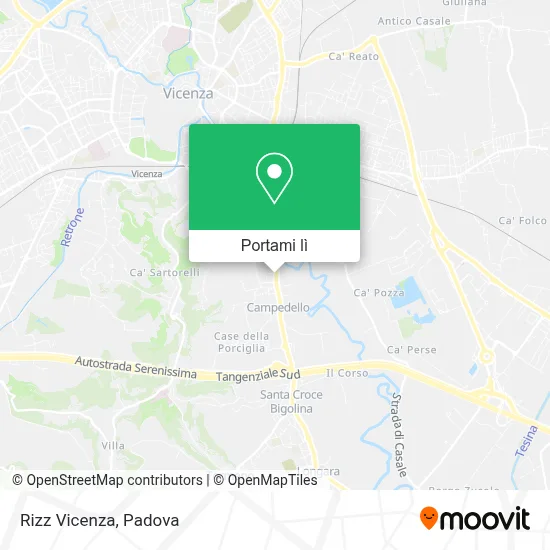 Mappa Rizz Vicenza
