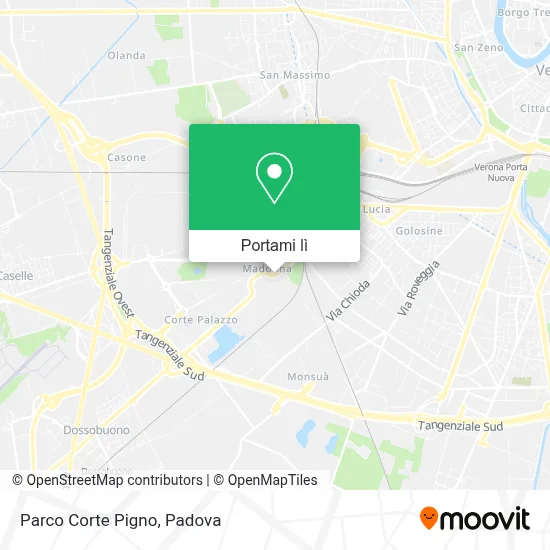 Mappa Parco Corte Pigno