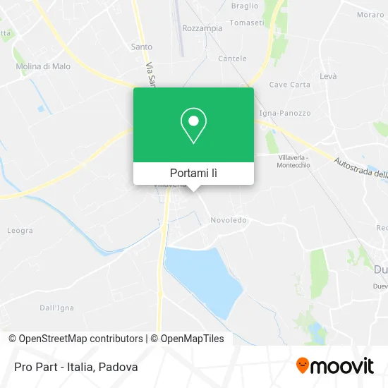 Mappa Pro Part - Italia
