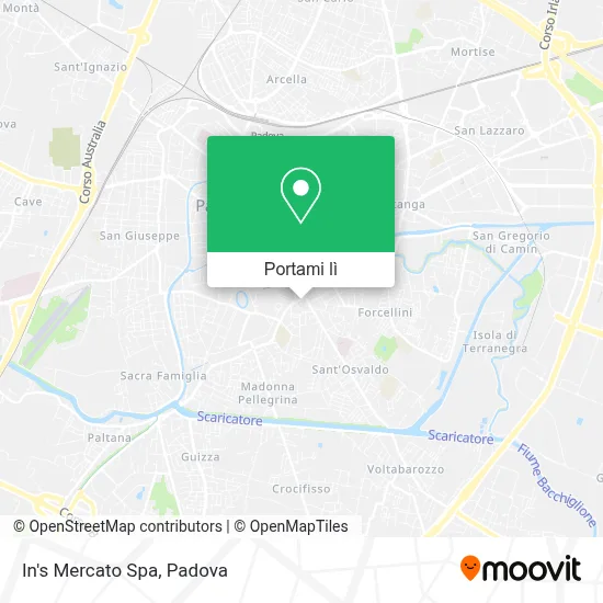 Mappa In's Mercato Spa