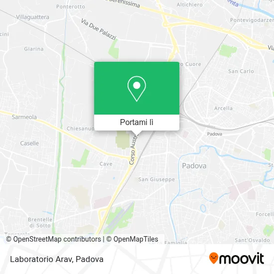 Mappa Laboratorio Arav