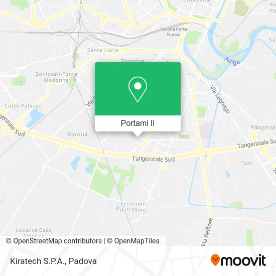 Mappa Kiratech S.P.A.