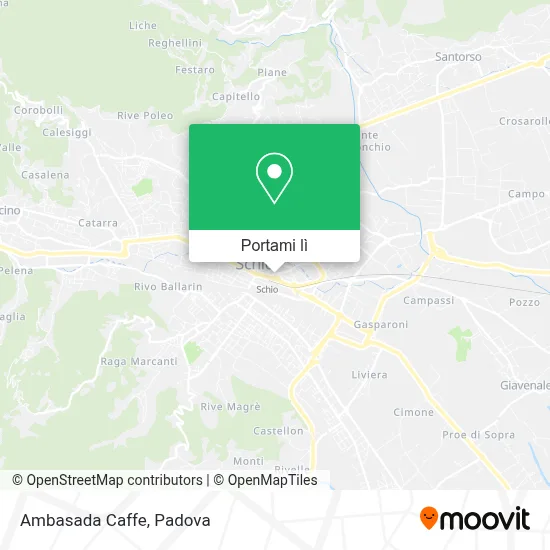 Mappa Ambasada Caffe