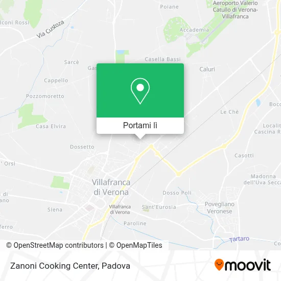 Mappa Zanoni Cooking Center
