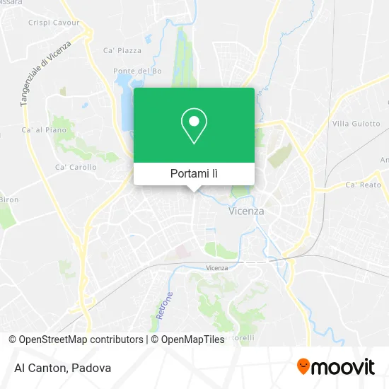 Mappa Al Canton