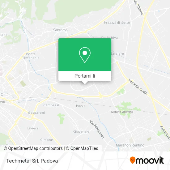 Mappa Techmetal Srl