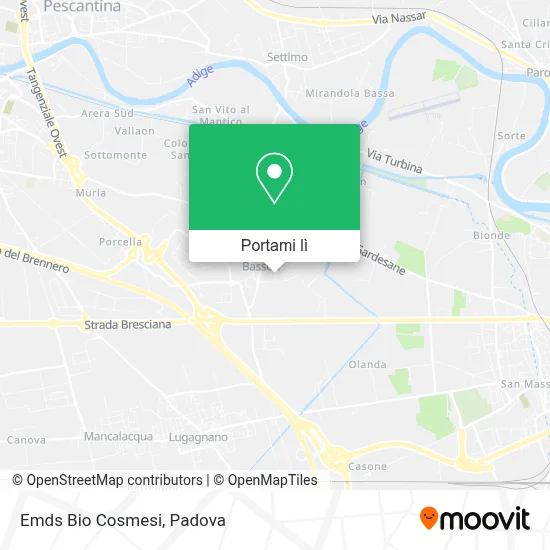 Mappa Emds Bio Cosmesi