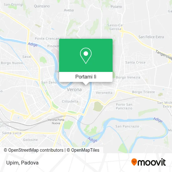Mappa Upim