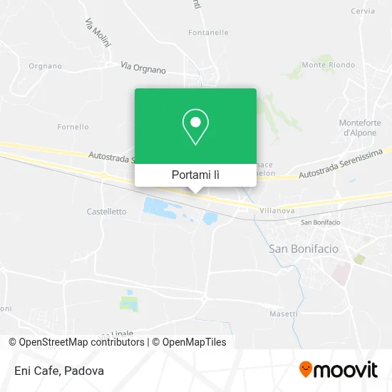 Mappa Eni Cafe