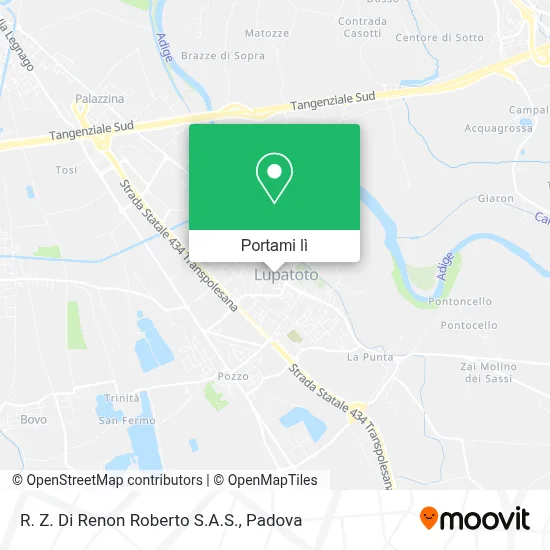 Mappa R. Z. Di Renon Roberto S.A.S.