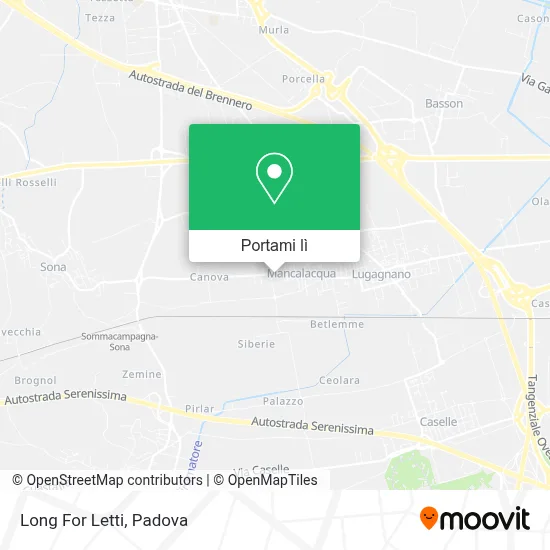 Mappa Long For Letti