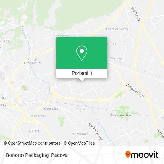 Mappa Bonotto Packaging