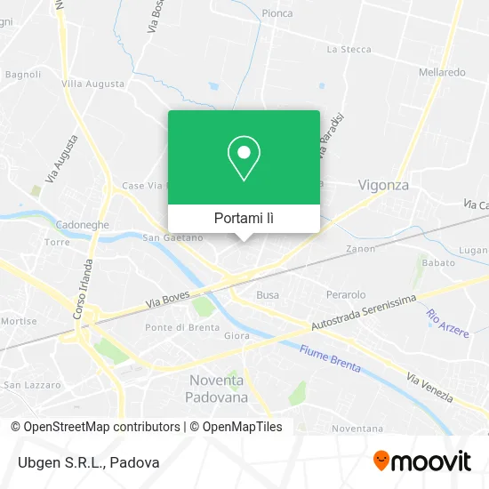 Mappa Ubgen S.R.L.