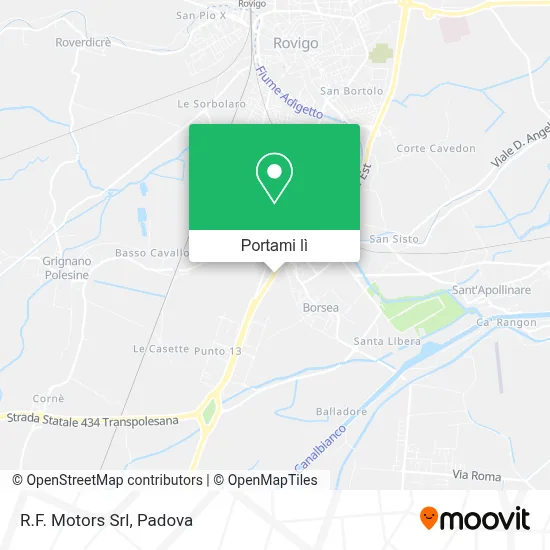 Mappa R.F. Motors Srl