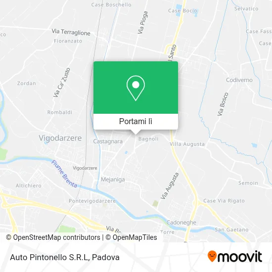 Mappa Auto Pintonello S.R.L