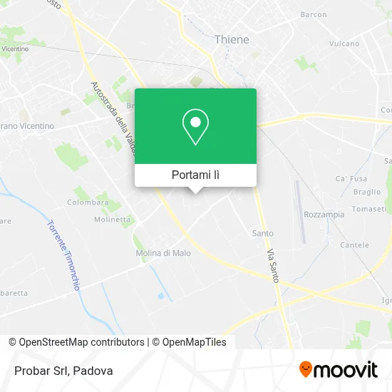 Mappa Probar Srl