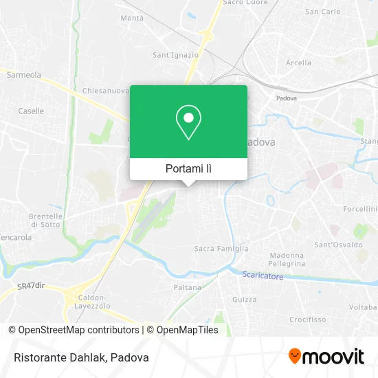 Mappa Ristorante Dahlak
