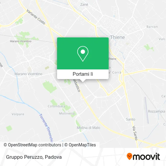Mappa Gruppo Peruzzo
