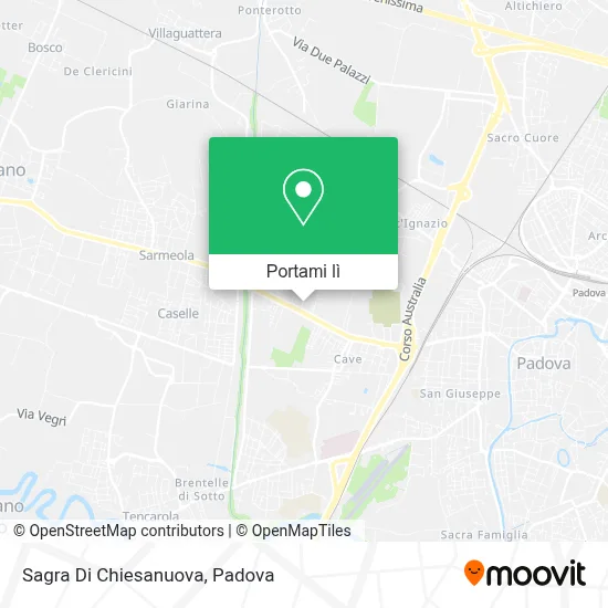 Mappa Sagra Di Chiesanuova