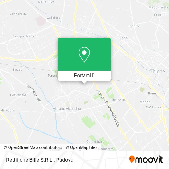 Mappa Rettifiche Bille S.R.L.