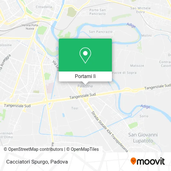 Mappa Cacciatori Spurgo