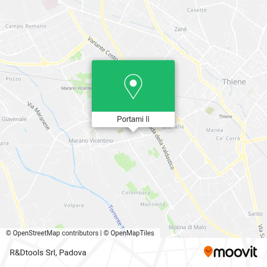 Mappa R&Dtools Srl