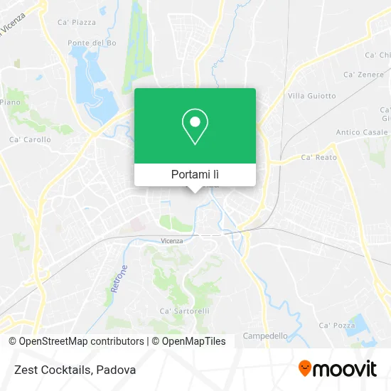 Mappa Zest Cocktails