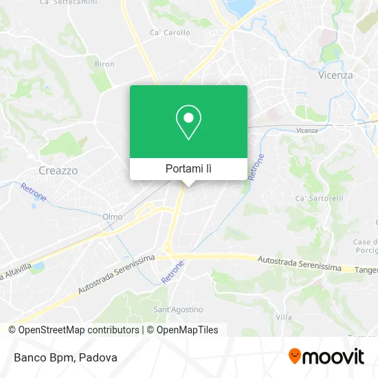 Mappa Banco Bpm