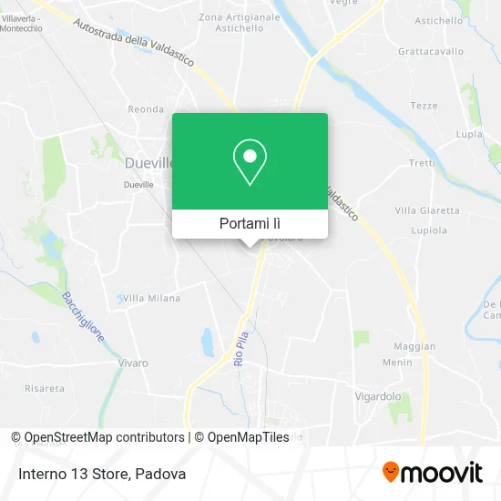 Mappa Interno 13 Store