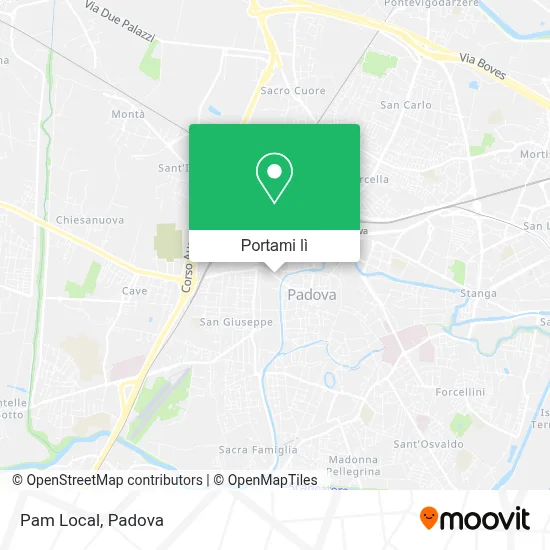Mappa Pam Local