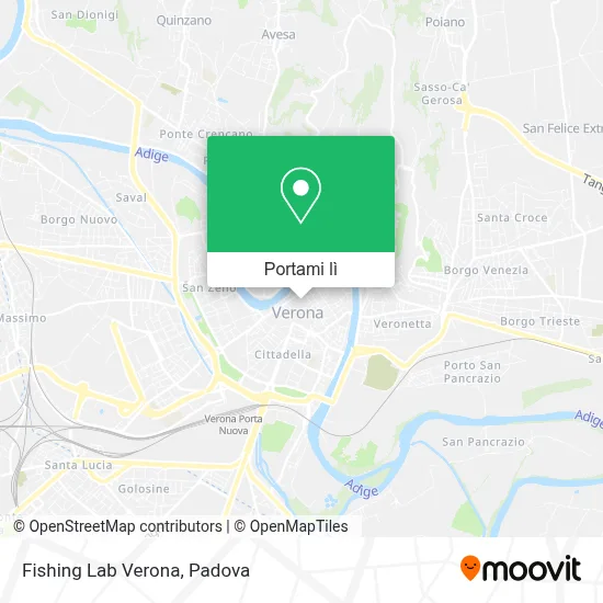 Mappa Fishing Lab Verona