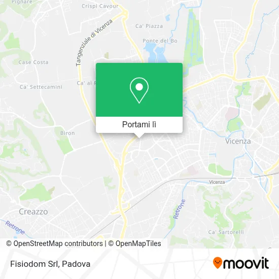 Mappa Fisiodom Srl
