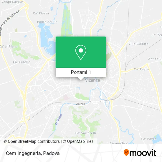 Mappa Cem Ingegneria
