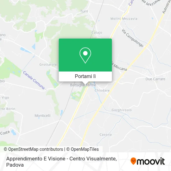 Mappa Apprendimento E Visione - Centro Visualmente