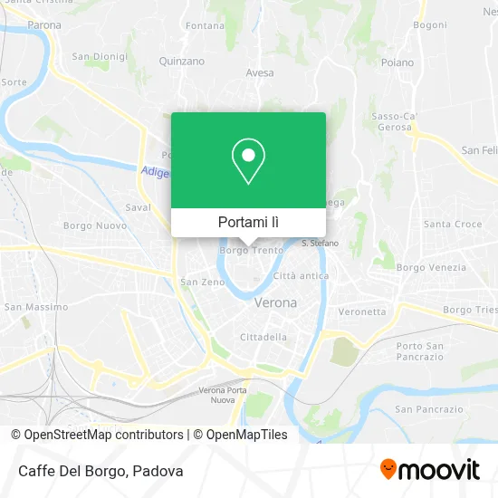 Mappa Caffe Del Borgo