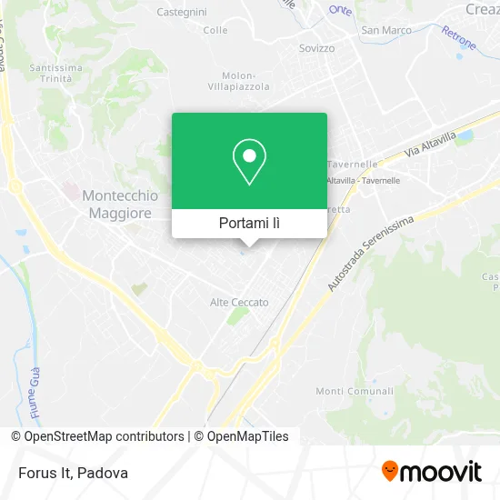Mappa Forus It